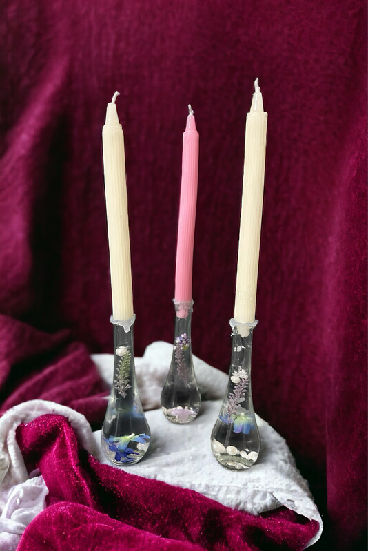 Enchanted Bloom Candle Holders