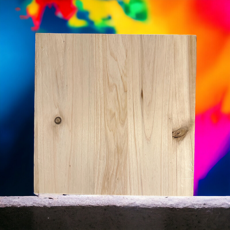 Custom Square Wooden Sign with hanger