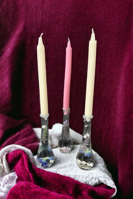Candles and candle holders