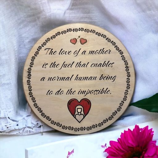 Mother’s Love Plaque