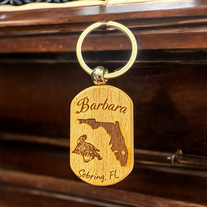 Florida keychain, Barbara
