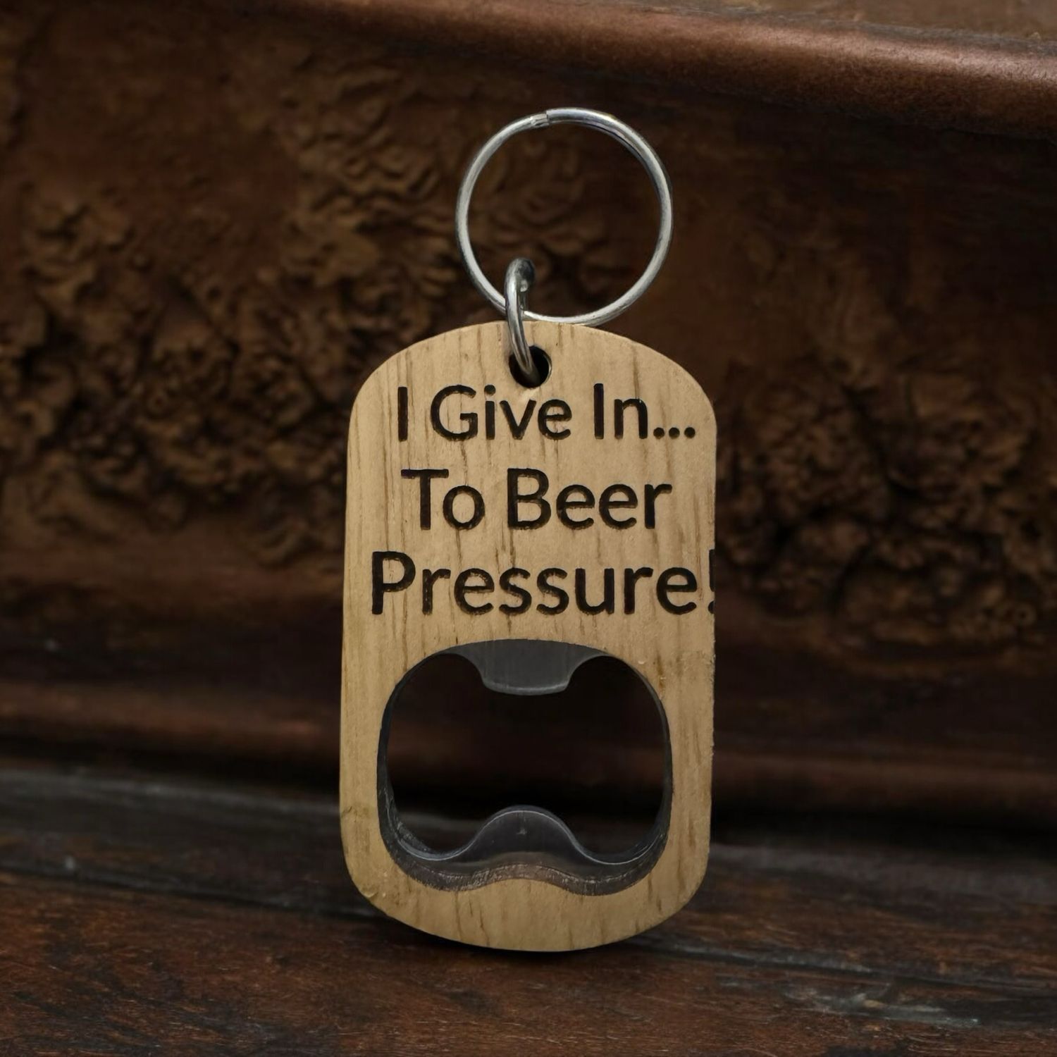 I give in keychain