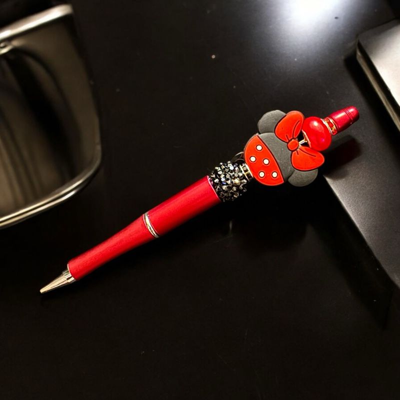 Red mouse pen