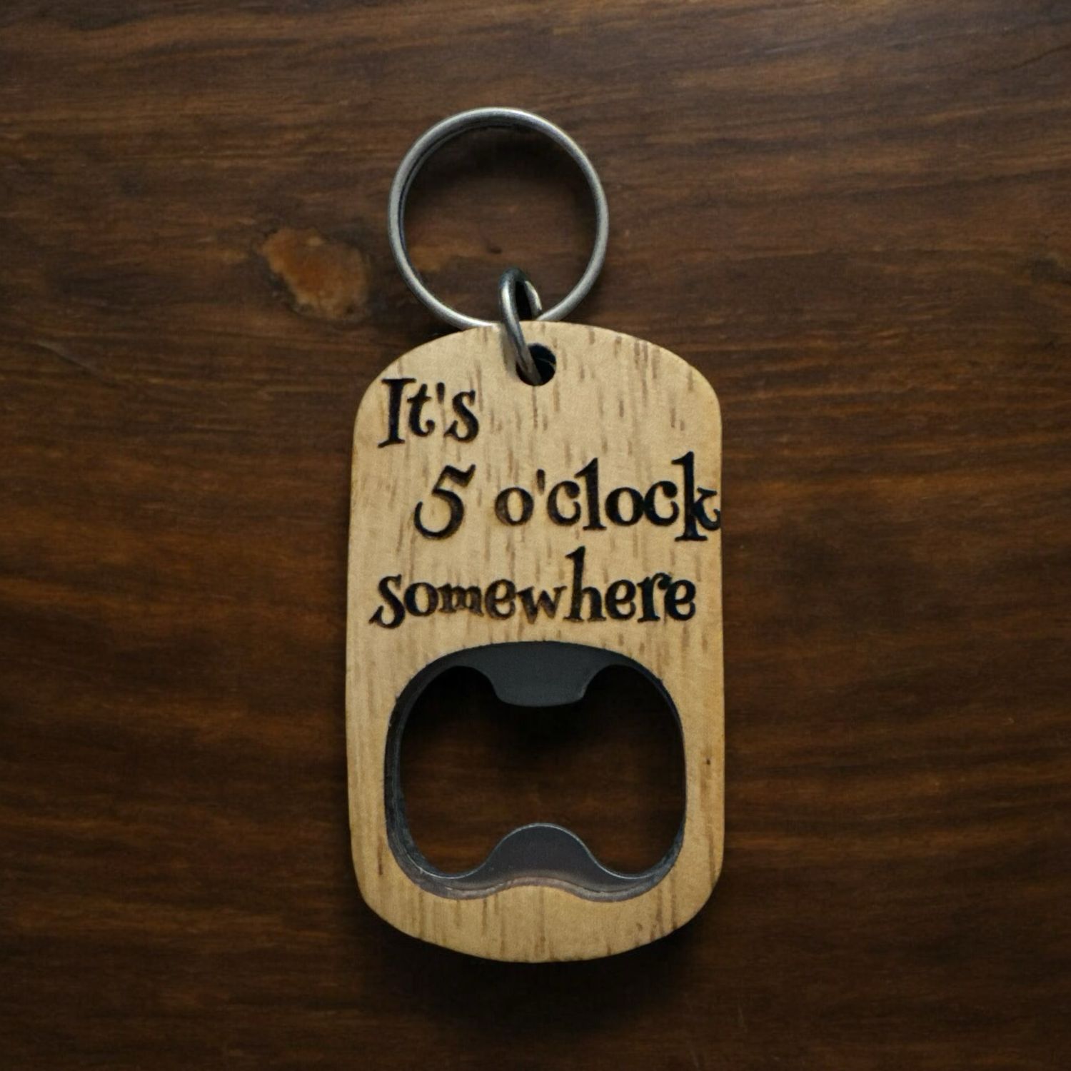 5 o’clock keychain