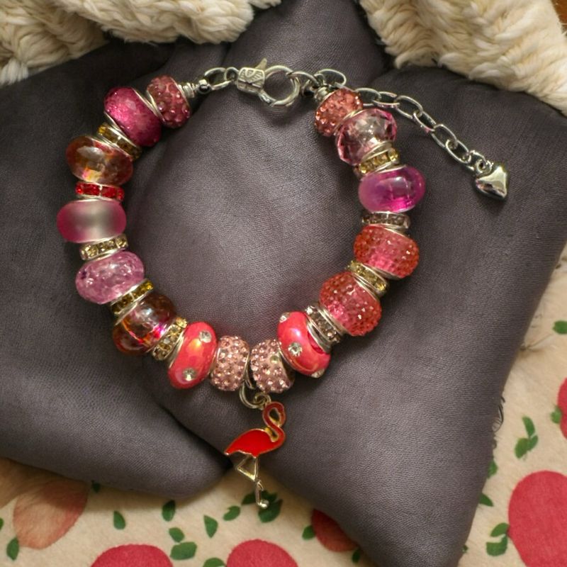 Flamingo bracelet