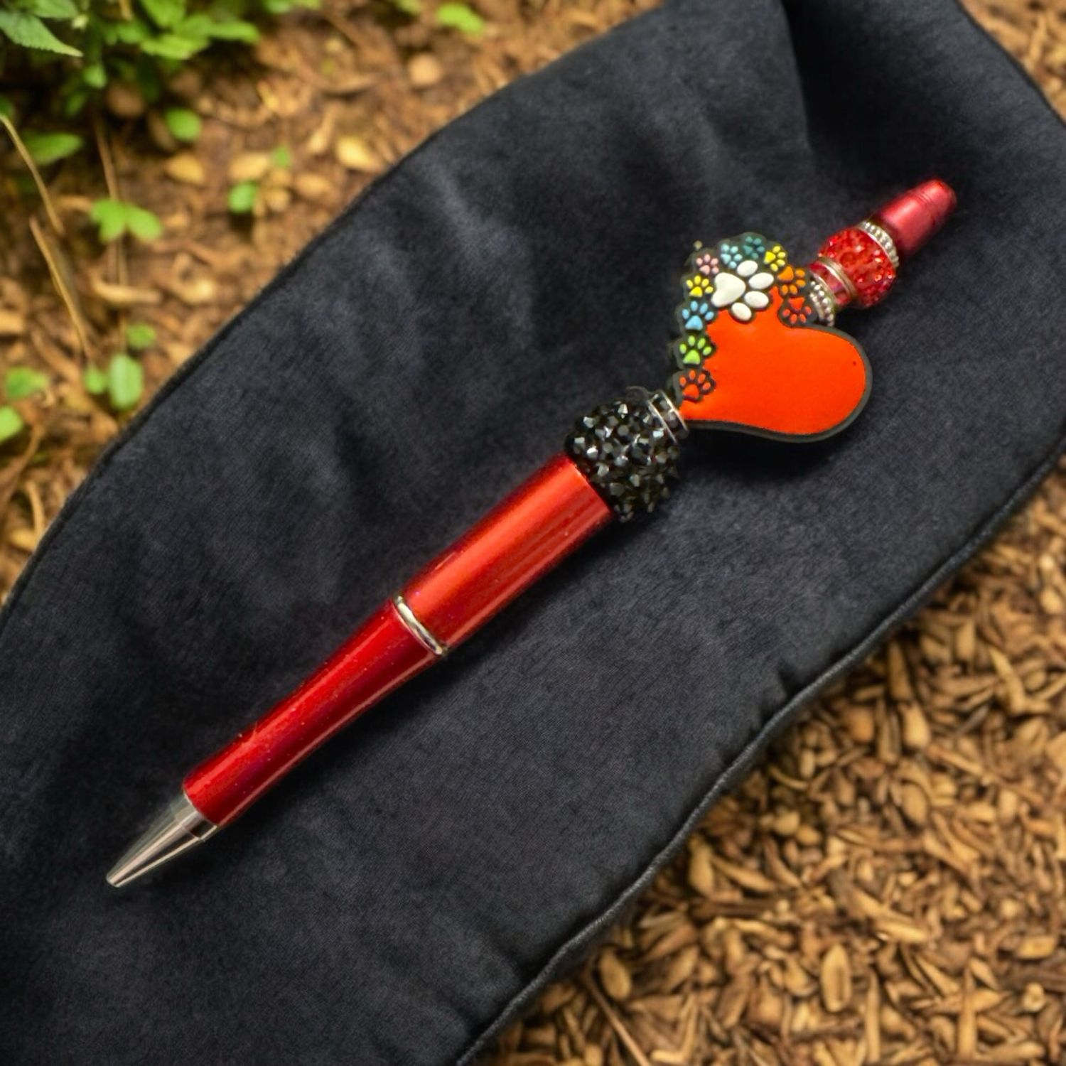 Paw prints in my heart pen