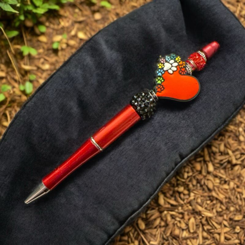Paw prints in my heart pen