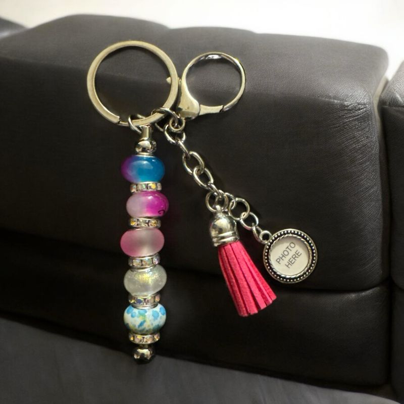 Personal photo keychain
