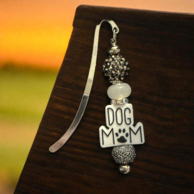 Dog mom book mark