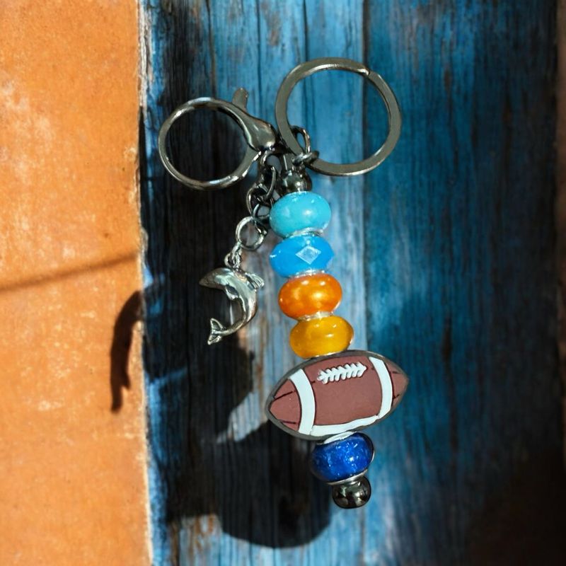 Football lovers keychain
