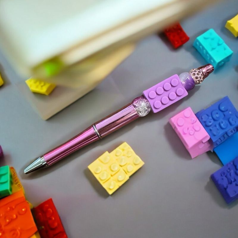 Lego Pen purple