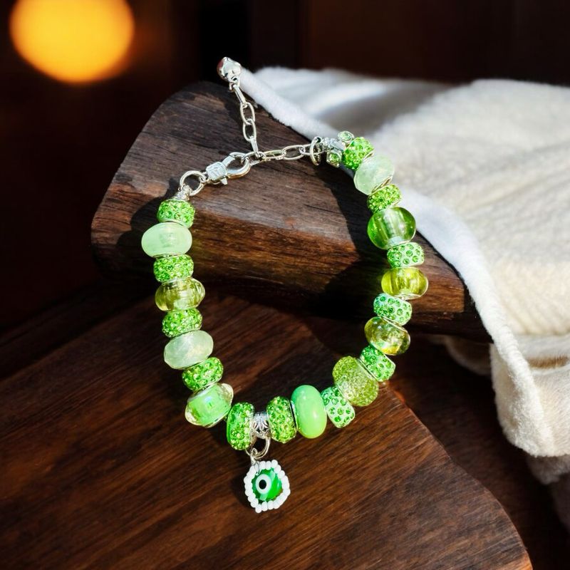 Green Eyed Bracelet