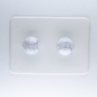 Round Resin Crackle Earrings, 8mm and 10mm, 7 colors, Hypoallergenic Stud, Clip-on or Magnetic