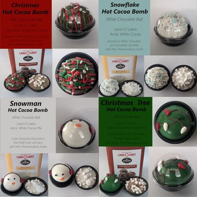 Winter Hot Cocoa Bomb