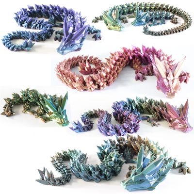 3D printed Crystal Dragon