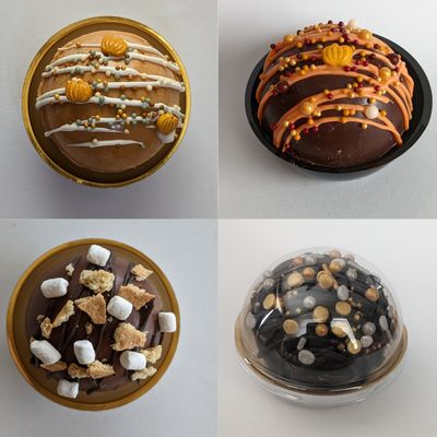 Fall Themed Hot Cocoa Bomb