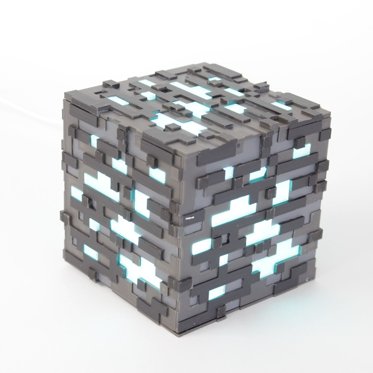 3D printed Light Up Block Cube