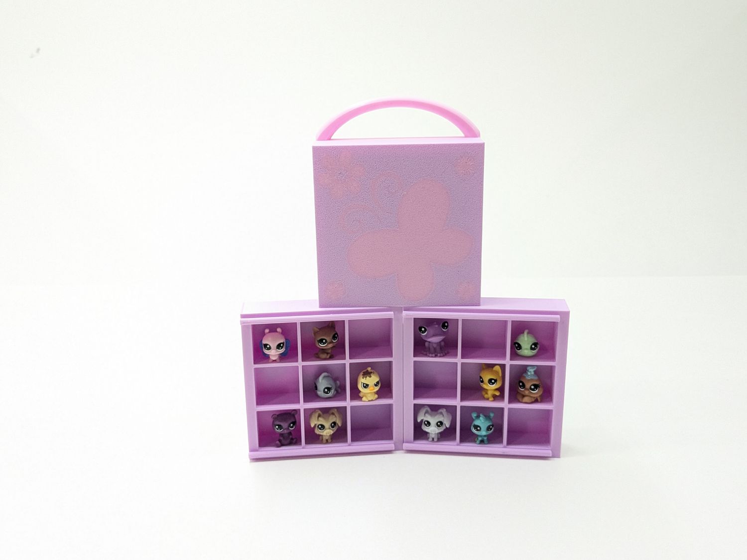 Pink &amp; Purple Butterfly Case for Tiny Pets