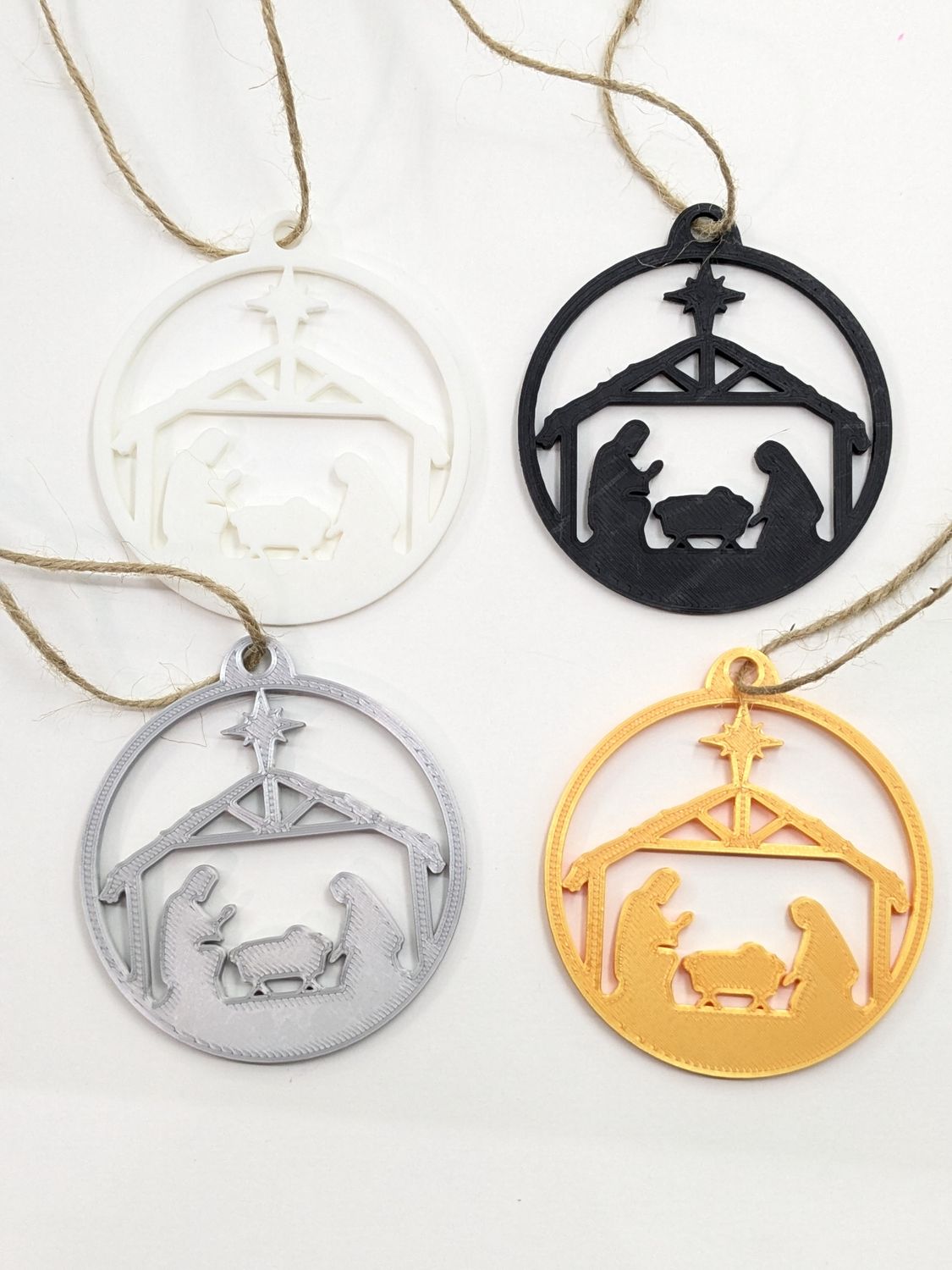 3D printed Nativity Ornament