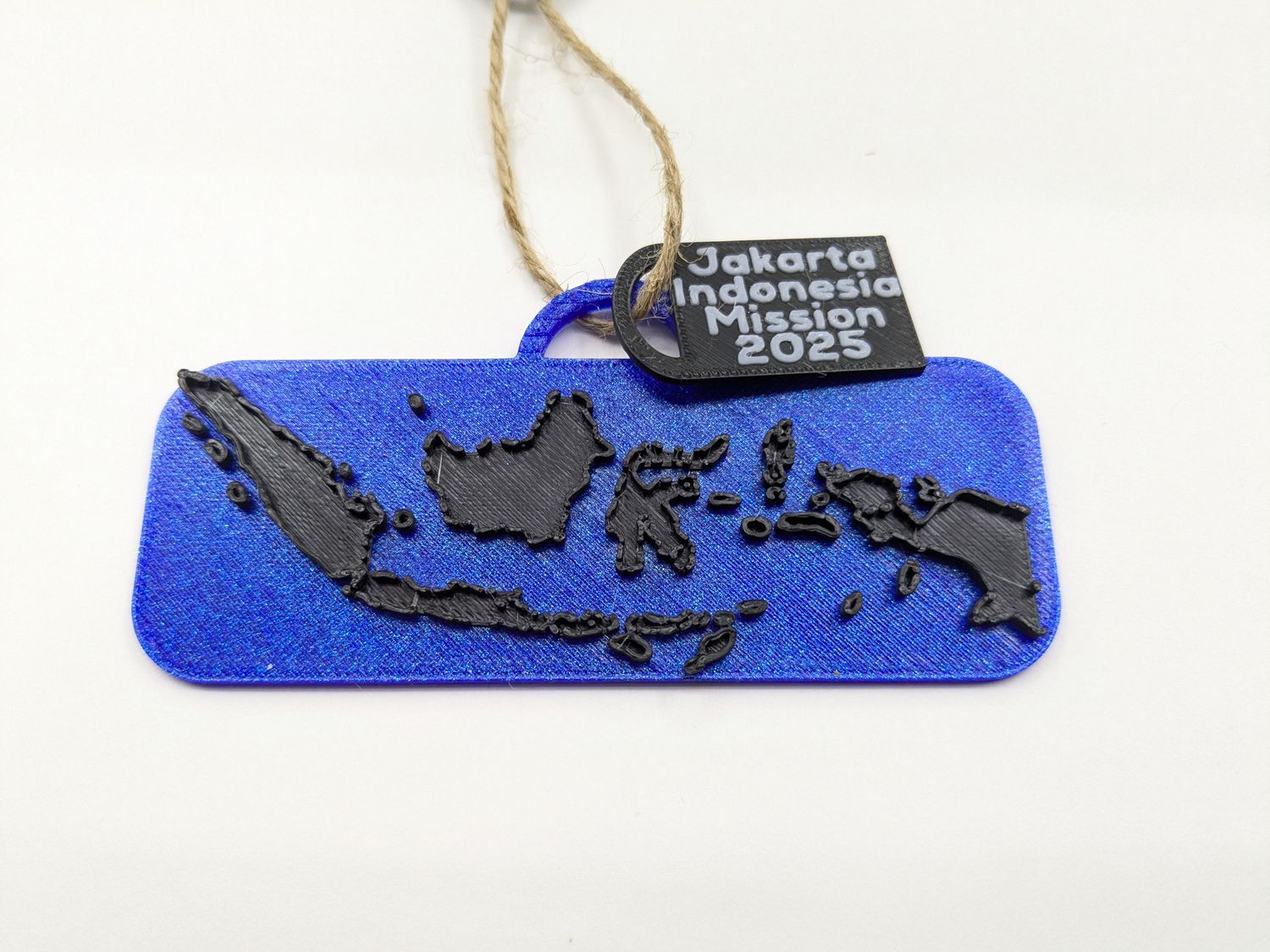 Indonesia Islands Ornament  3D printed