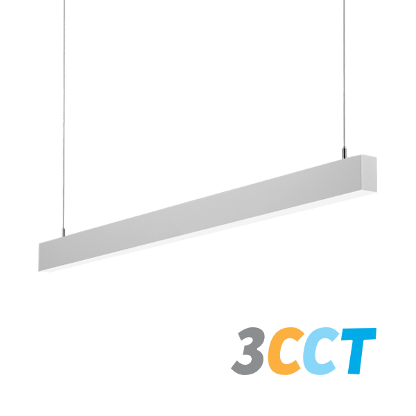 4 ft LED Linear Light 3-CCT Selectable