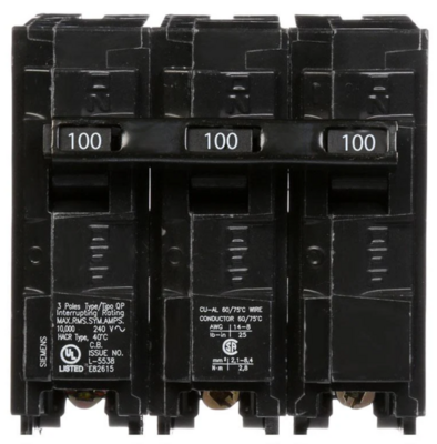 Interruptores Automáticos 3 Fase (Tipo QP)
