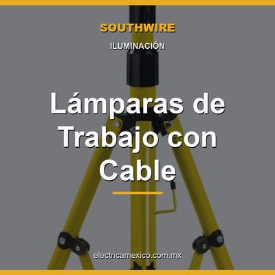 Lámparas de Trabajo con Cable