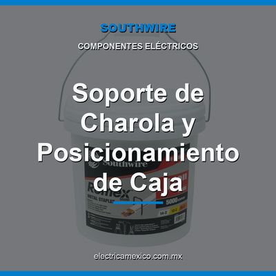 Soporte de Charola y Posicionamiento de Caja
