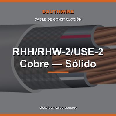RHH/RHW-2/USE-2 Cobre — Sólido