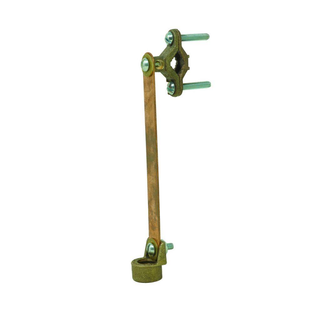 ABRAZADERA DE TIERRA PARA CUBO 1/2" CON SOLERA DE COBRE