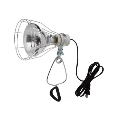 LÁMPARA CRIADORA REJILLA ABIERTA (324) 150W CABLE DE 6 PIES Y ABRAZADERA