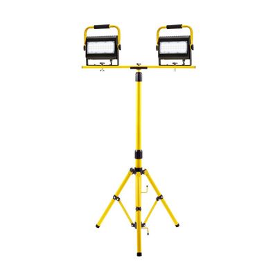 LUZ DE TRABAJO LED PROBUILT SERIE SLIM DE 50 VATIOS - CABEZA DOBLE CON TRÍPODE DE 2 ETAPAS