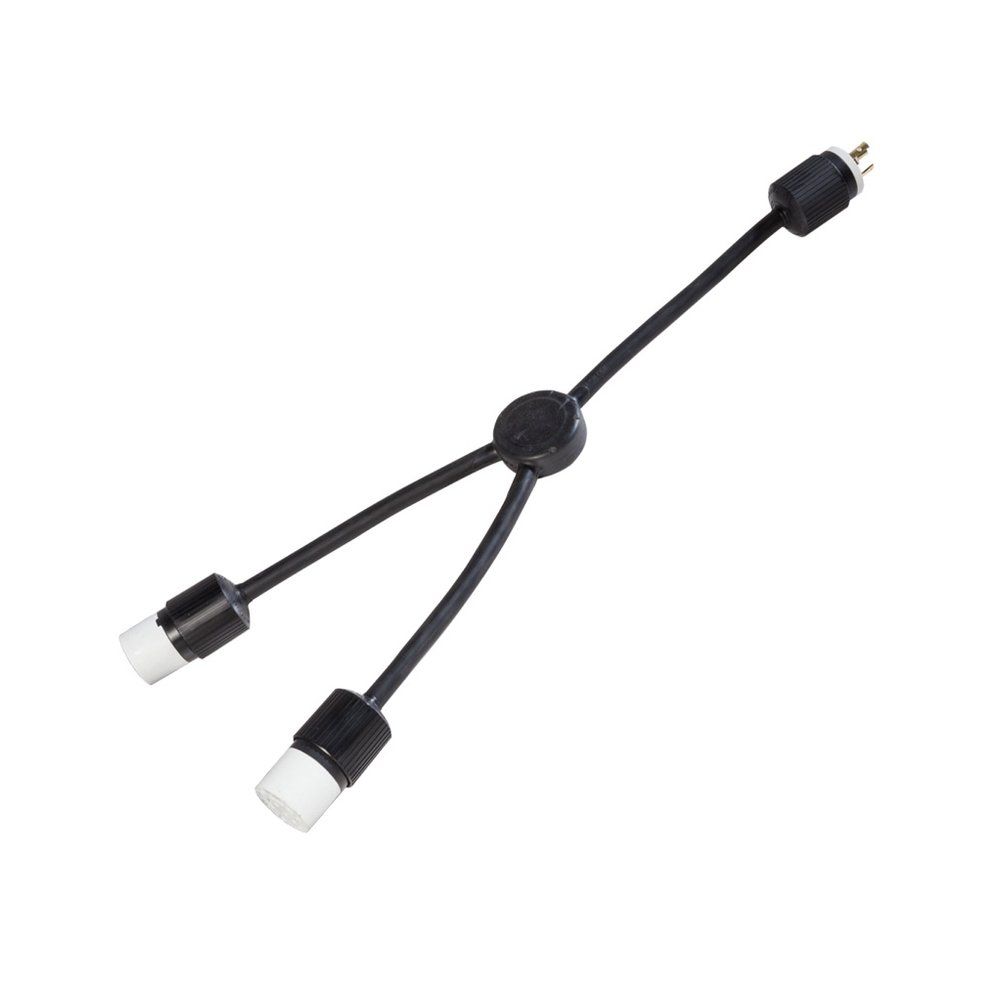 ADAPTADOR EN Y DE 30A DE 3 PIES 10/3 DE L6-30P A DOS L6-30R