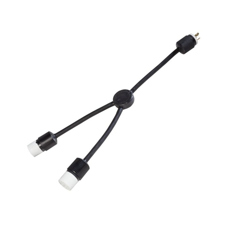 ADAPTADOR EN Y DE 30A DE 3 PIES 10/3 DE L6-30P A DOS L6-30R