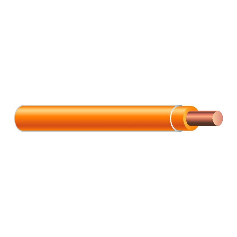 Cable 18 sólido SD Cobre TFN/AWM Naranja 2500 pies