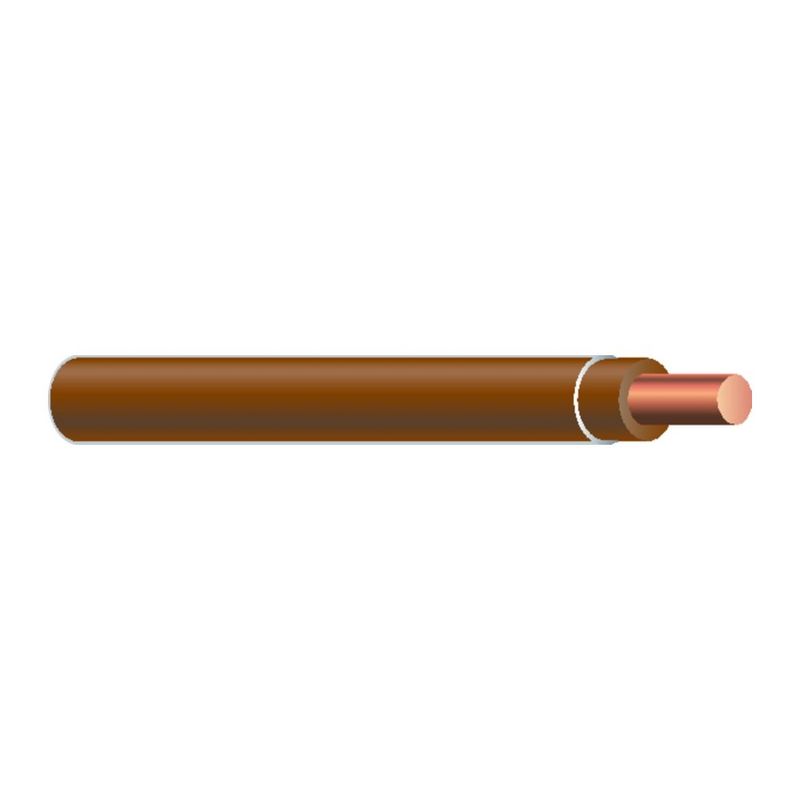Cable 18 sólido SD Cobre TFN/AWM Café 2500 pies