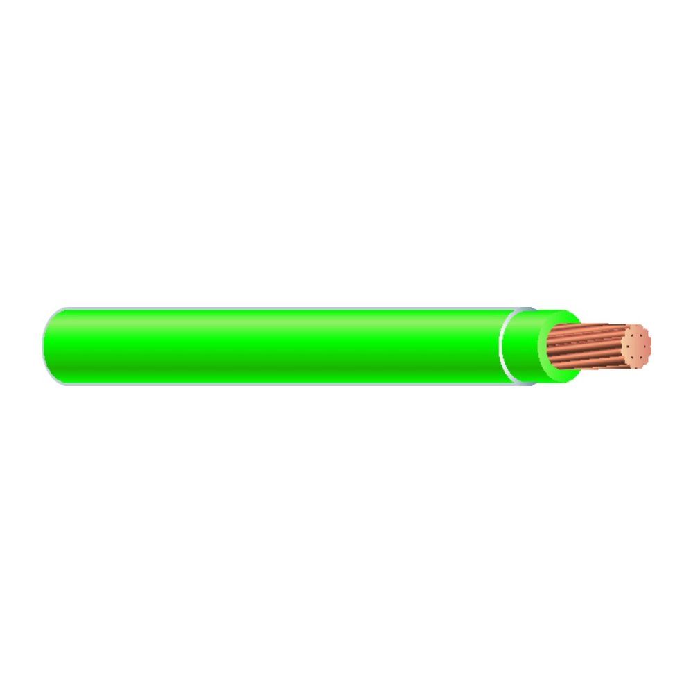 Cable SIMpull® THHN/THWN-2 de cobre 300 KCMIL 37 hilos — Verde, 2500 pies