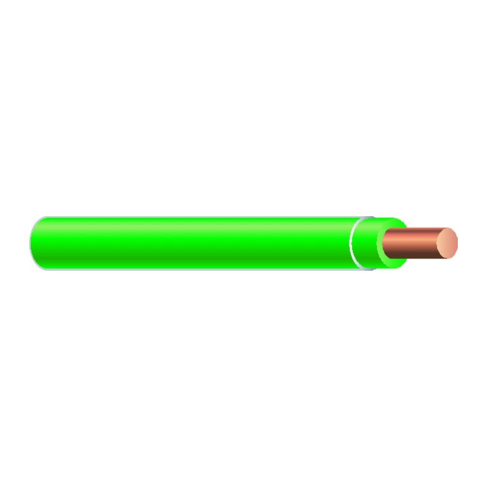Cable SIMpull® T90 de cobre 14 AWG 19 hilos — Verde, 2500 pies
