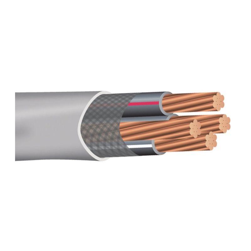 Cable Acometida SER de cobre 1/0 AWG 1 hilos — 500 pies