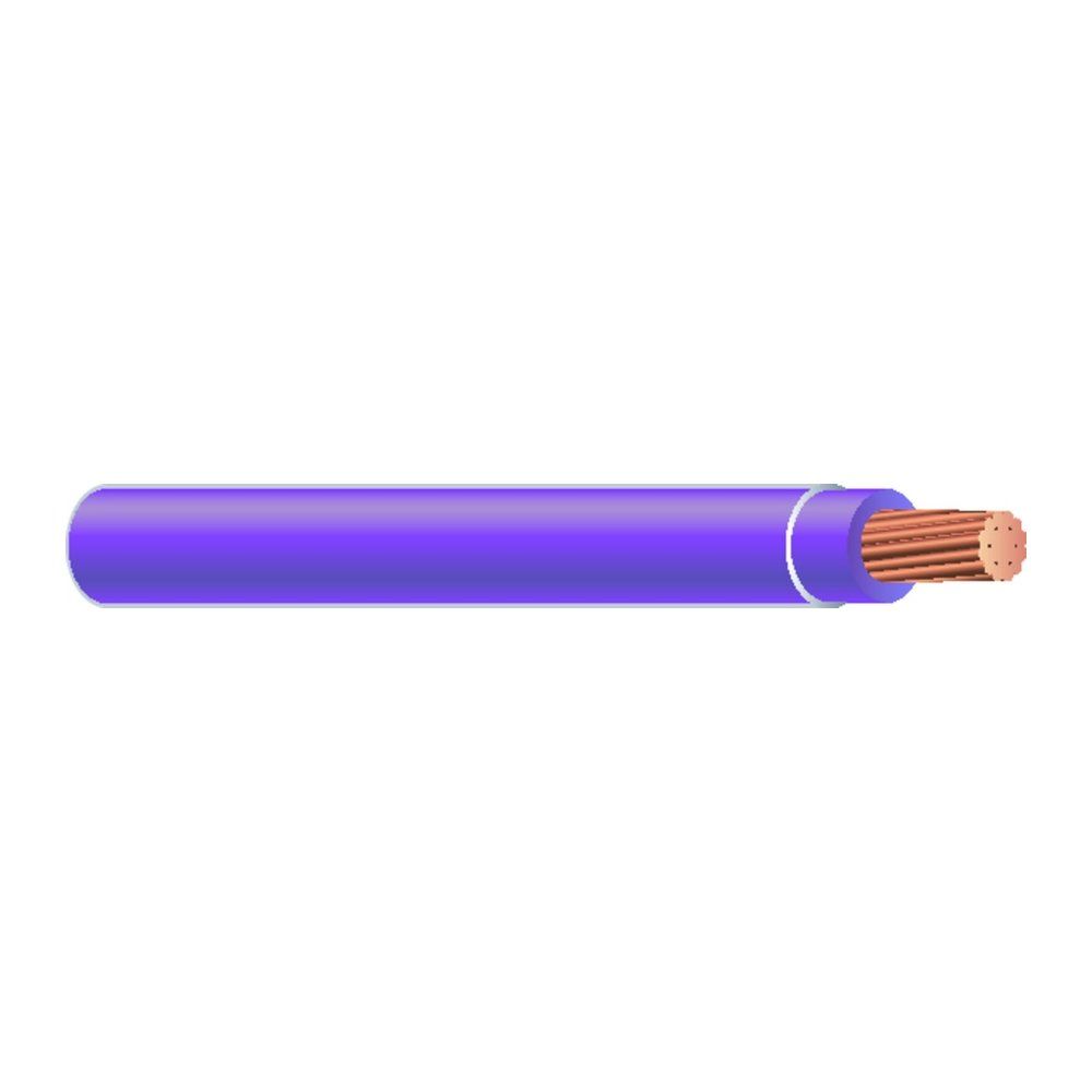 Cable SIMpull® THHN/THWN-2 de cobre 400 KCMIL 37 hilos — Morado, 2500 pies