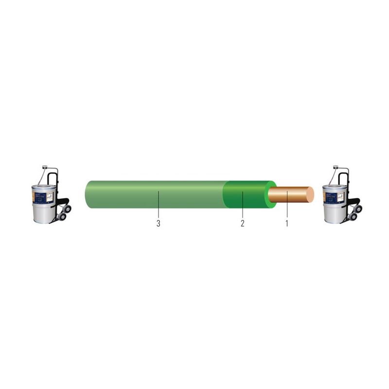 Cable 12 sólido SD Cobre SIMpull THHN-THWN-2 Amarillo 15000 pies