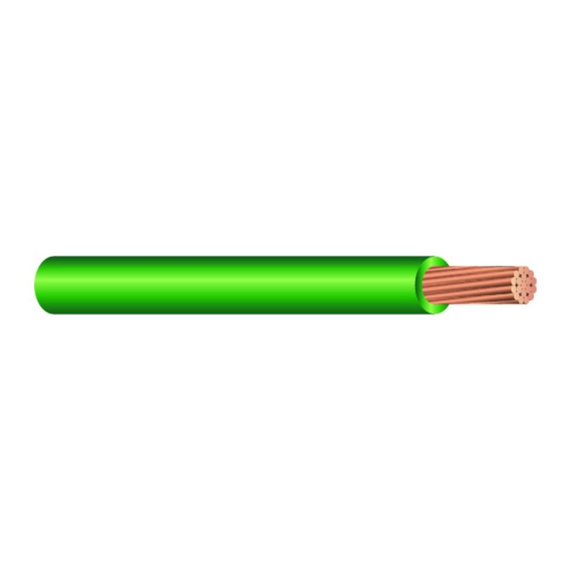 Cable 12 sólido Cobre USE-2 RHH-RHW-2 1KV Verde 1000 pies