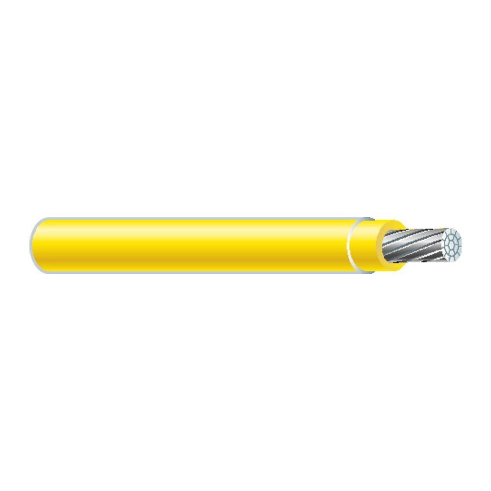 Cable 2/0 cableado 3E Aluminio (67.4mm2) SIMpull® XHHW-2/RW90 Amarillo 10000 pies