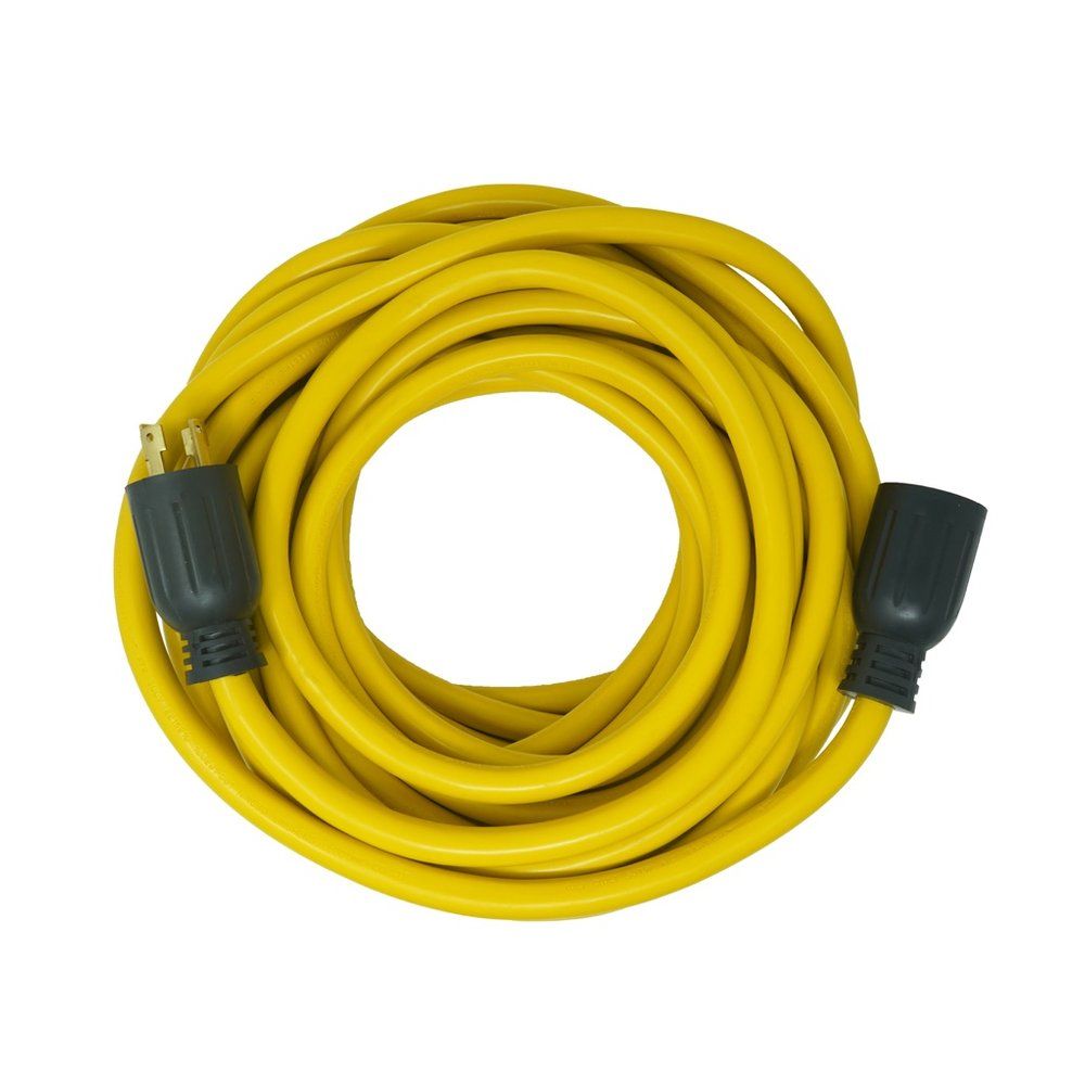 GENCORD, 10/4 SJTW 50' NEGRO DE GIRO Y BLOQUEO (TWIST-LOCK) L14-30P/R SW