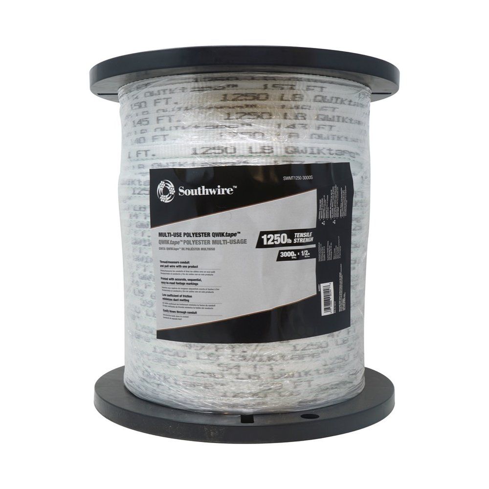 QWIKtape DE POLIÉSTER 1250 LB CARRETE DE 3000 PIES