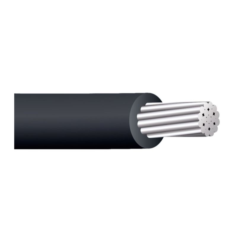 Cable 1/0 Aluminio 80 MILS 600VUD HARVARD/USE-2 1000 pies