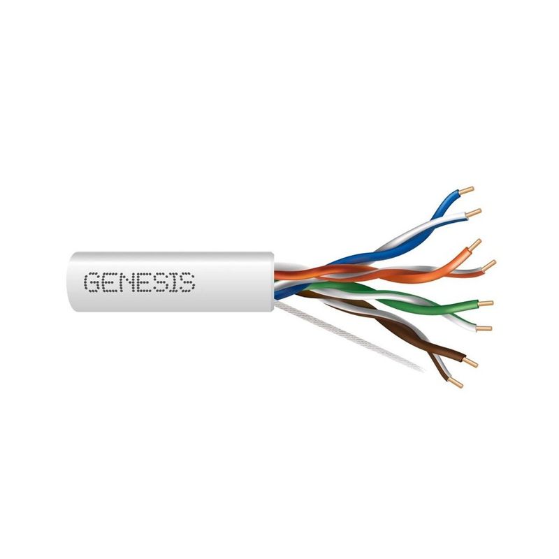 Cable 24/4PR CAT5E CMP/FT6 1000PB WHT GEN
