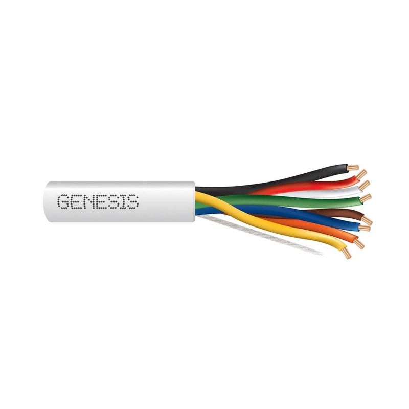 Cable Multiconductor No Blindado, Plenum 22 AWG 7 hilos — Natural, 500 pies