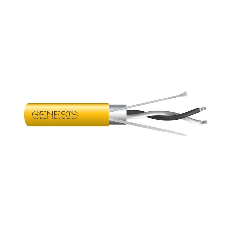 Cable 22/1 PAIR cableado TINNED Cobre CMP/CL3P/FPLP OAS Amarillo GEN LOW CAP 1000 pies