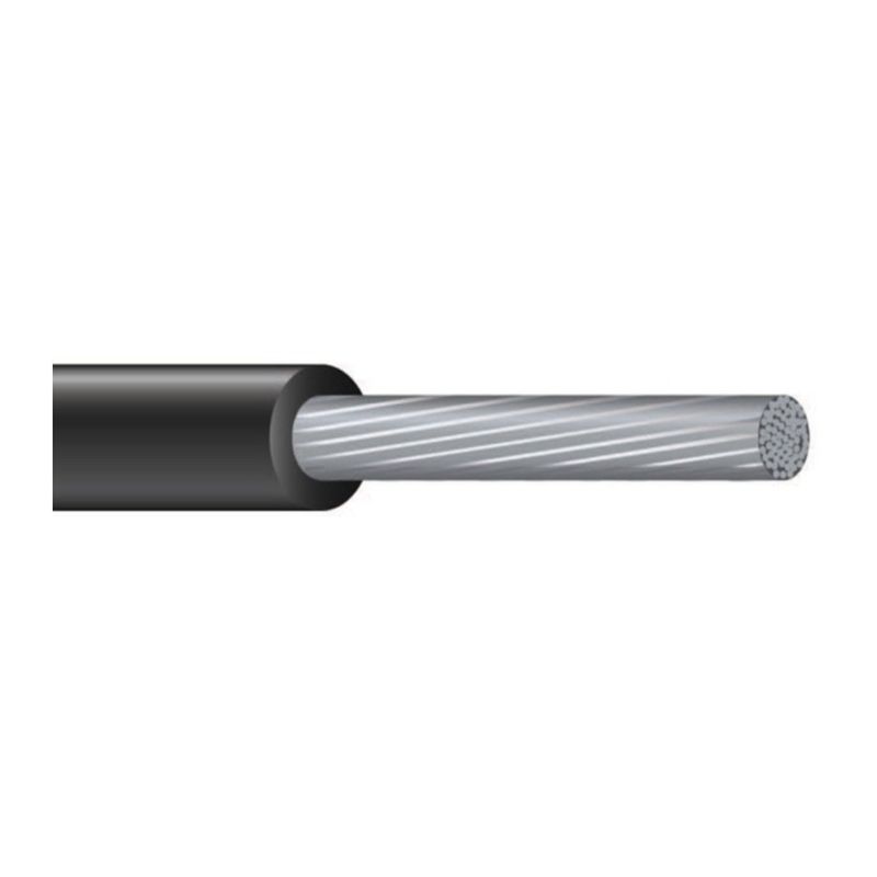 Cable SIS VW-1 o XHHW-2 4 AWG 133 hilos — Gris, 500 pies